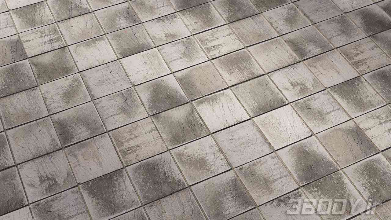 متریال کاشی کف floor tile عکس 1